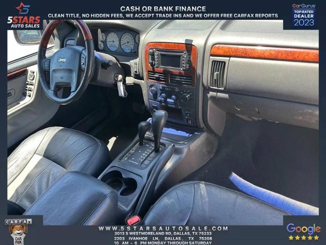 Photo of 2004 Red Jeep Grand Cherokee