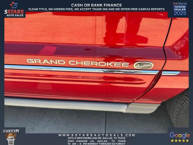 Photo of 2004 Red Jeep Grand Cherokee
