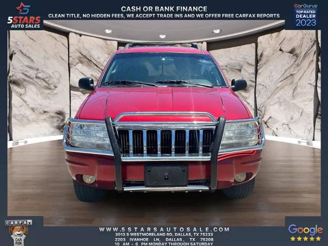Photo of 2004 Red Jeep Grand Cherokee