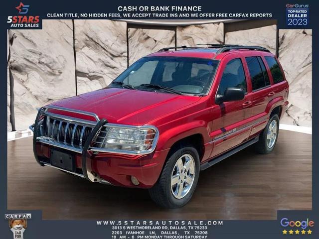 Photo of 2004 Red Jeep Grand Cherokee