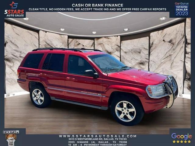 Photo of 2004 Red Jeep Grand Cherokee