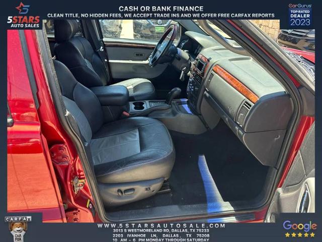 Photo of 2004 Red Jeep Grand Cherokee