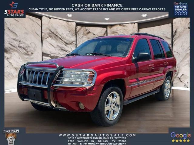 Photo of 2004 Red Jeep Grand Cherokee