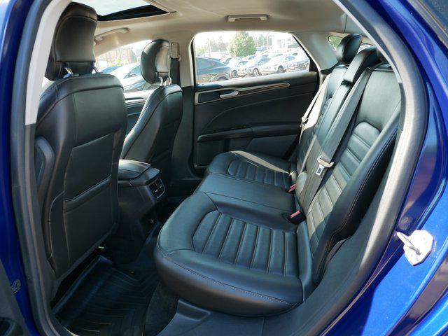 Photo of 2015 Deep Impact Blue Ford Fusion