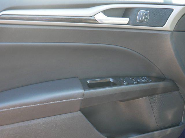 Photo of 2015 Deep Impact Blue Ford Fusion