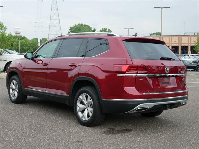 Photo of 2018 Fortana Red Metallic Volkswagen Atlas