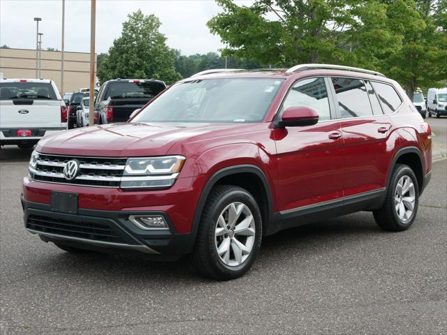 Photo of 2018 Fortana Red Metallic Volkswagen Atlas