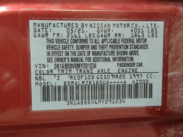 Photo of 2021 Scarlet Ember Tintcoat Nissan Sentra