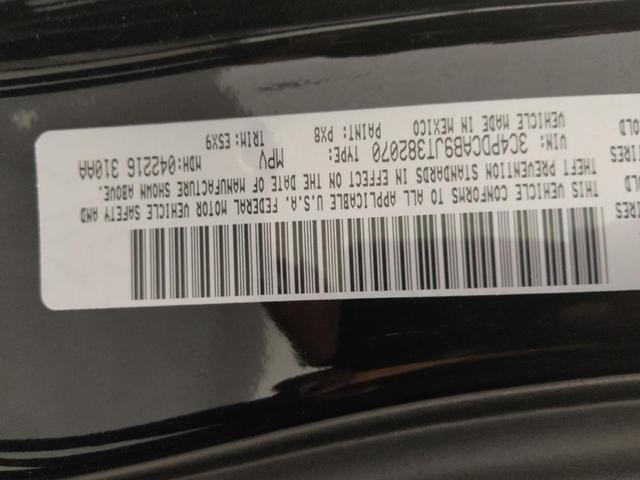 Photo of 2018 Pitch Black Clearcoat Dodge Journey