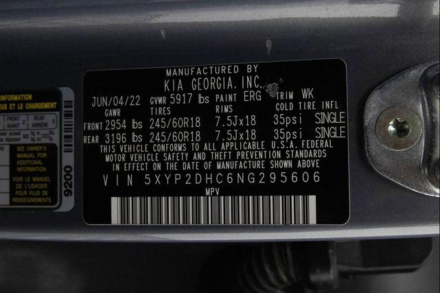 Photo of 2022 Everlasting Silver Kia Telluride