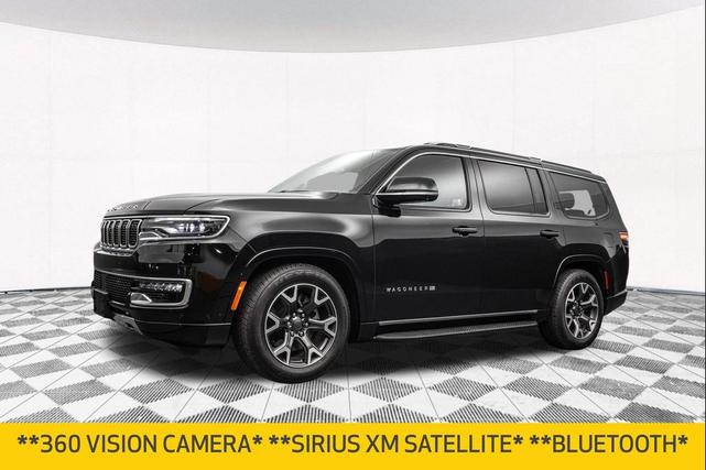 Photo of 2023 Diamond Black Crystal Pearlcoat Jeep Wagoneer