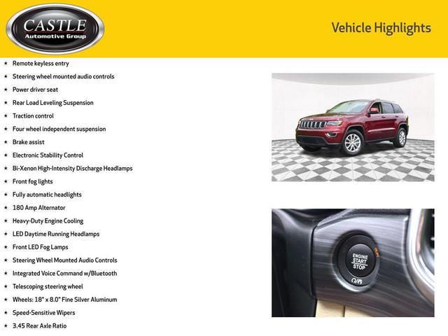 Photo of 2021 Velvet Red Pearlcoat Jeep Grand Cherokee