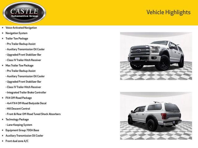 Photo of 2016 White Platinum Metallic Tri-Coat Ford F-150