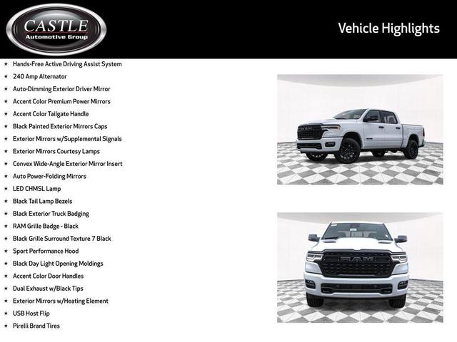Photo of 2025 Bright White Clearcoat RAM 1500