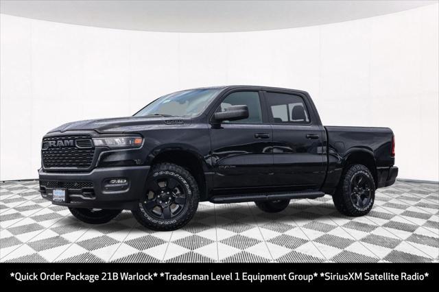Photo of 2025 Diamond Black Crystal Pearlcoat RAM 1500