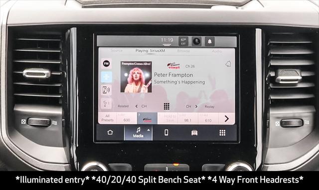 Photo of 2025 Diamond Black Crystal Pearlcoat RAM 1500