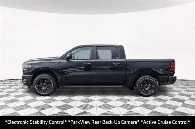 Photo of 2025 Diamond Black Crystal Pearlcoat RAM 1500