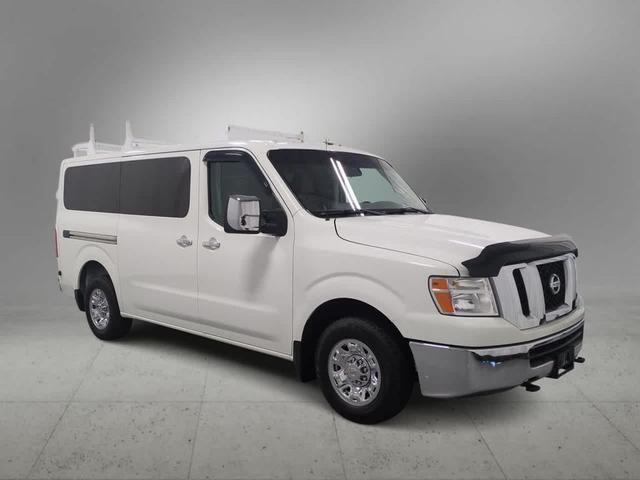 Photo of 2016 Glacier White Nissan NV Passenger NV3500 HD
