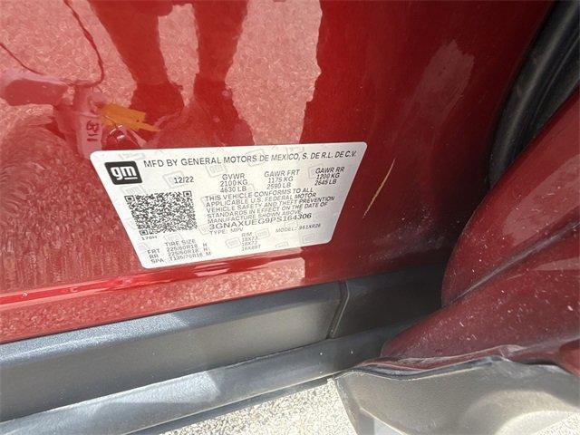 Photo of 2023 Radiant Red Chevrolet Equinox