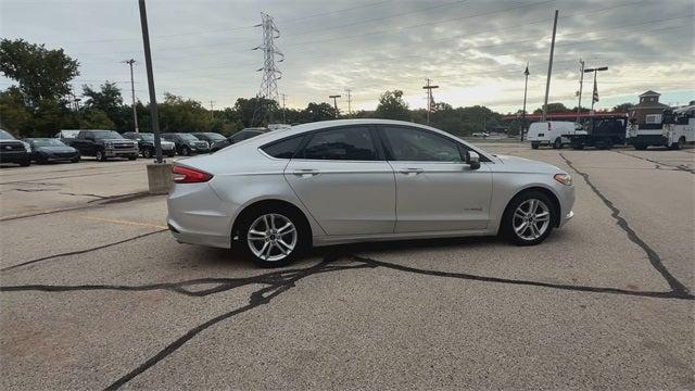 Photo of 2018 Ingot Silver Ford Fusion Hybrid
