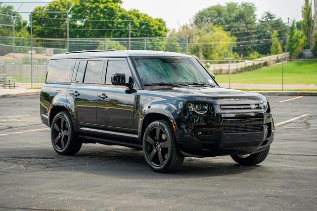 Photo of 2025 Santorini Black Metallic Land Rover Defender
