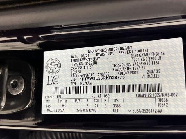 Photo of 2024 Black Ford F-150