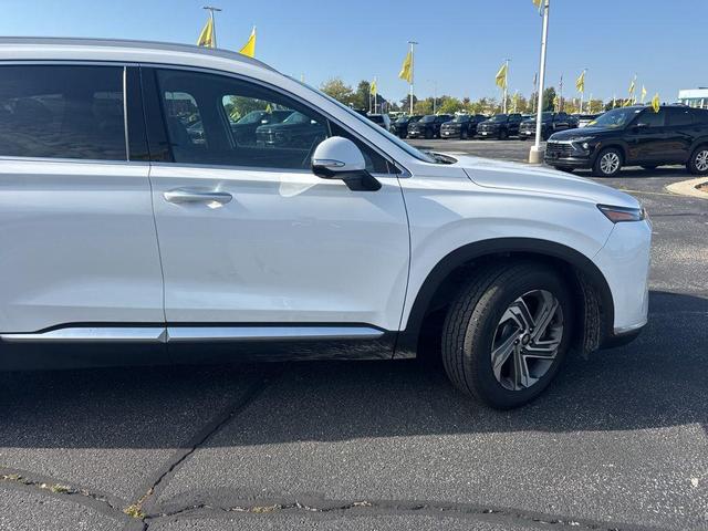 Photo of 2023 Serenity White Pearl Hyundai SANTA FE
