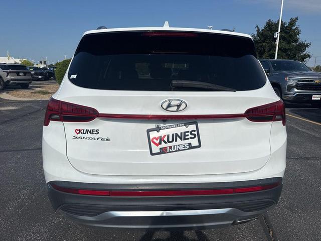 Photo of 2023 Serenity White Pearl Hyundai SANTA FE