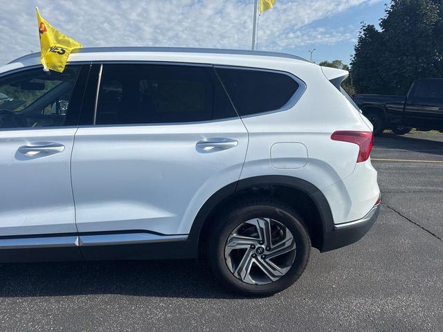 Photo of 2023 Serenity White Pearl Hyundai SANTA FE