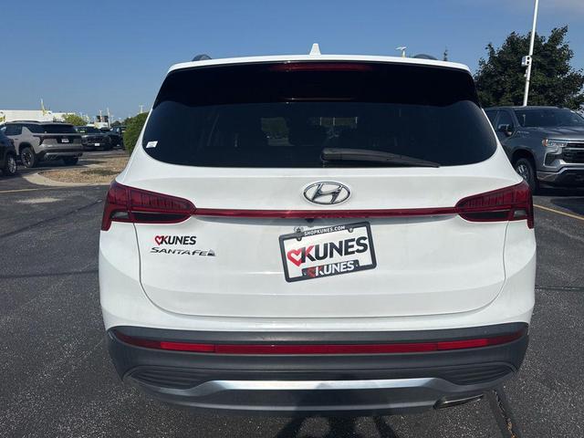 Photo of 2023 Serenity White Pearl Hyundai SANTA FE