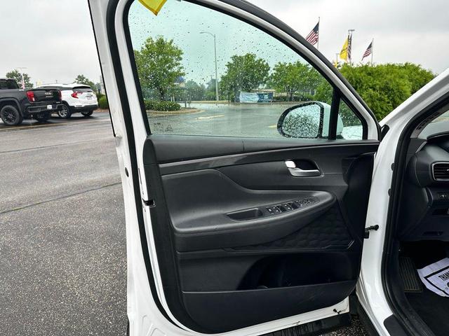 Photo of 2023 Serenity White Pearl Hyundai SANTA FE