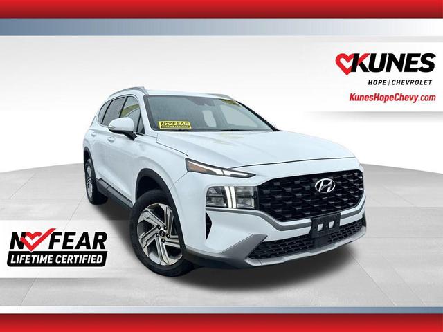 Photo of 2023 Serenity White Pearl Hyundai SANTA FE