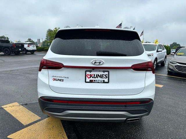 Photo of 2023 Serenity White Pearl Hyundai SANTA FE