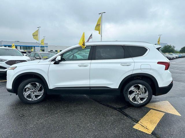 Photo of 2023 Serenity White Pearl Hyundai SANTA FE
