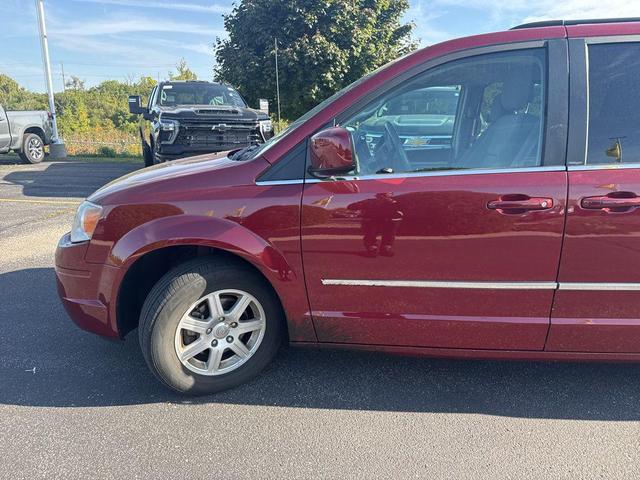 Photo of 2010 Deep Cherry Red Crystal Pearlcoat Chrysler Town & Country