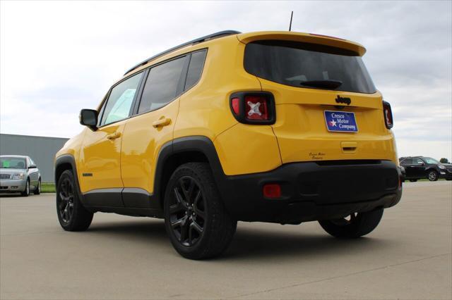 Photo of 2018 Solar Yellow Jeep Renegade
