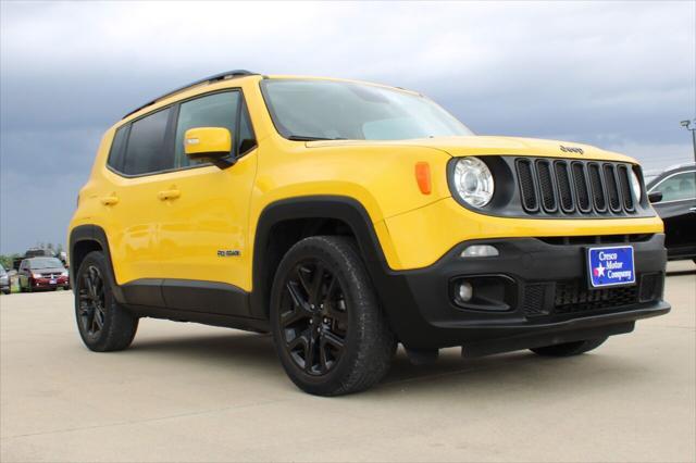 Photo of 2018 Solar Yellow Jeep Renegade