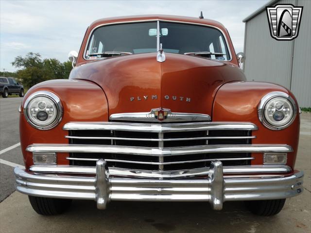 Photo of 1949 Amber Fire Plymouth Special DeLuxe