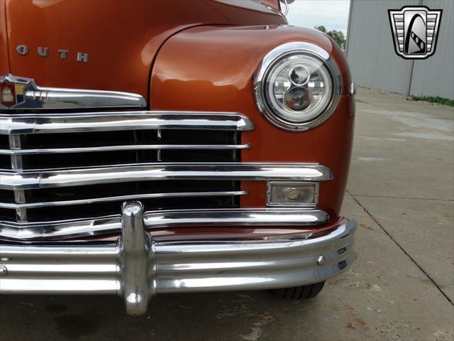 Photo of 1949 Amber Fire Plymouth Special DeLuxe