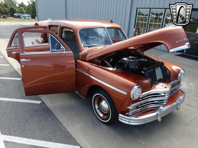 Photo of 1949 Amber Fire Plymouth Special DeLuxe