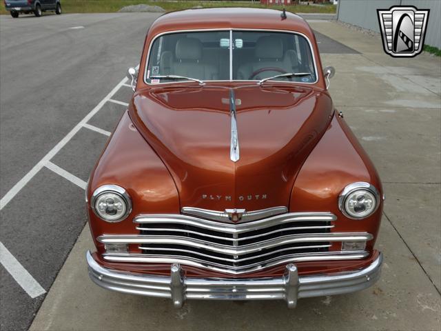Photo of 1949 Amber Fire Plymouth Special DeLuxe