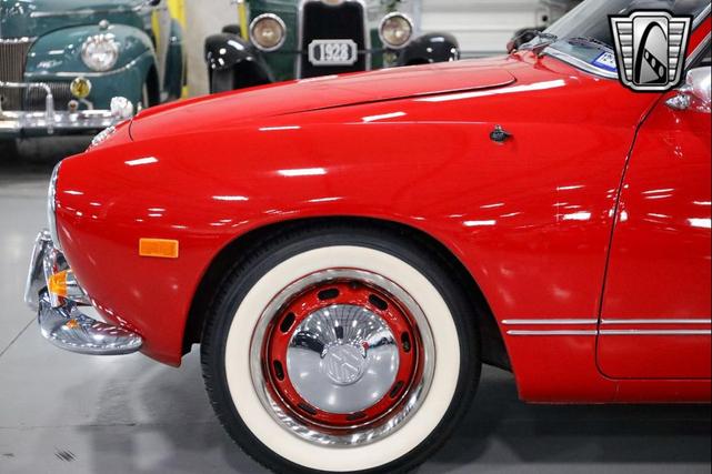 Photo of 1968 Red Volkswagen Karmann Ghia