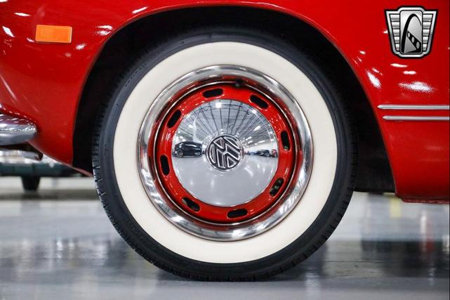 Photo of 1968 Red Volkswagen Karmann Ghia