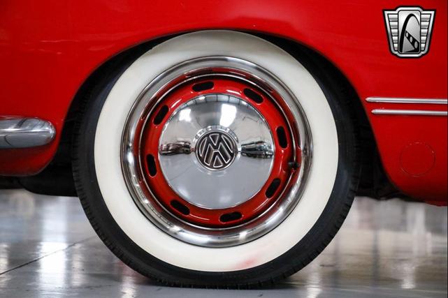 Photo of 1968 Red Volkswagen Karmann Ghia