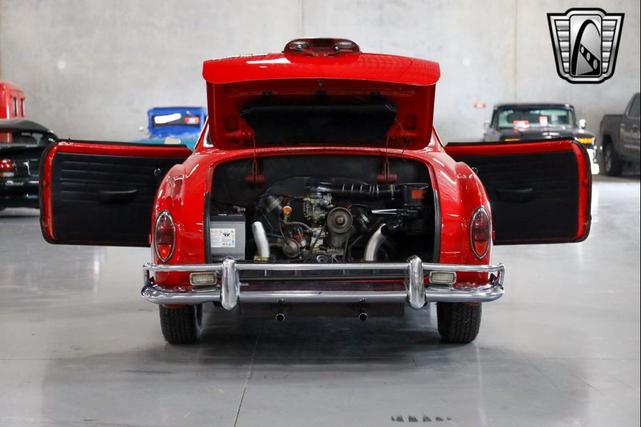 Photo of 1968 Red Volkswagen Karmann Ghia