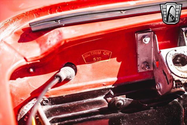 Photo of 1955 RED Ford Thunderbird