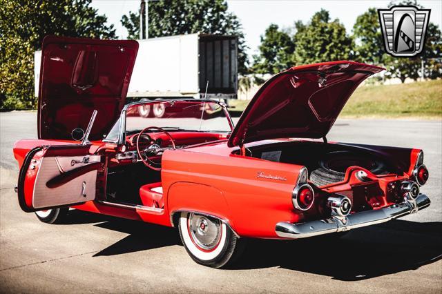Photo of 1955 RED Ford Thunderbird