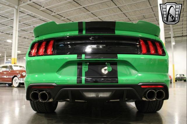Photo of 2019 Green/Black Stripe Ford Mustang