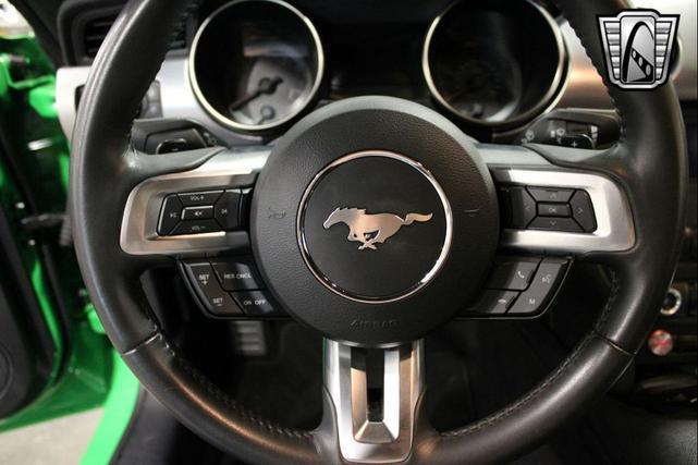 Photo of 2019 Green/Black Stripe Ford Mustang