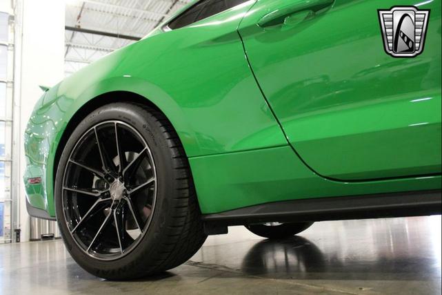Photo of 2019 Green/Black Stripe Ford Mustang
